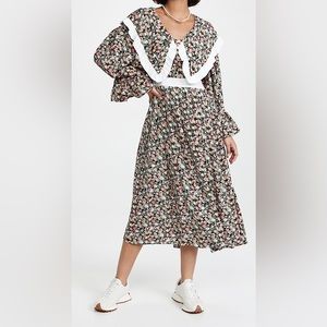 Sister Jane niece floral midi dress size medium